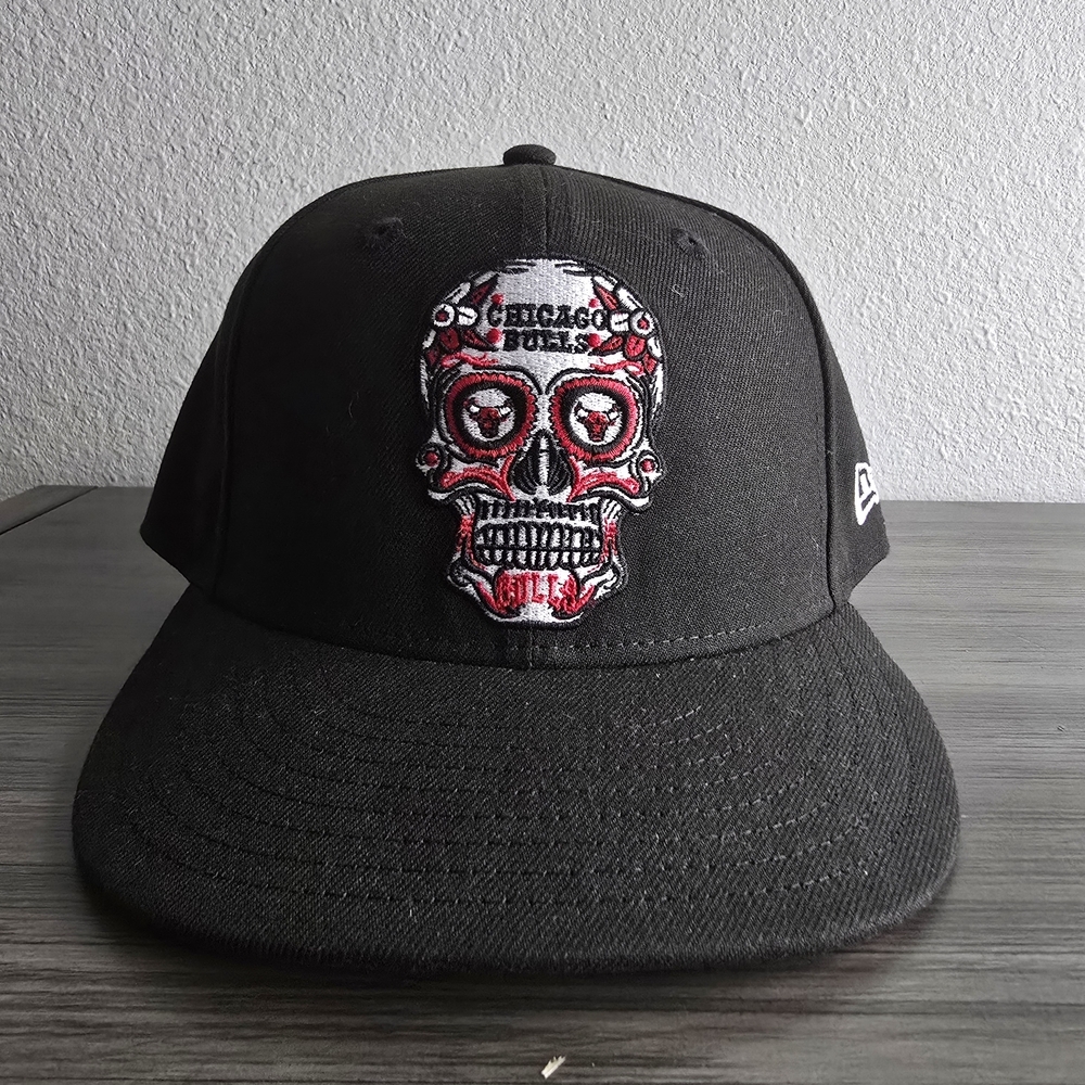 Chicago Bulls Sugar Skull 7 5/8